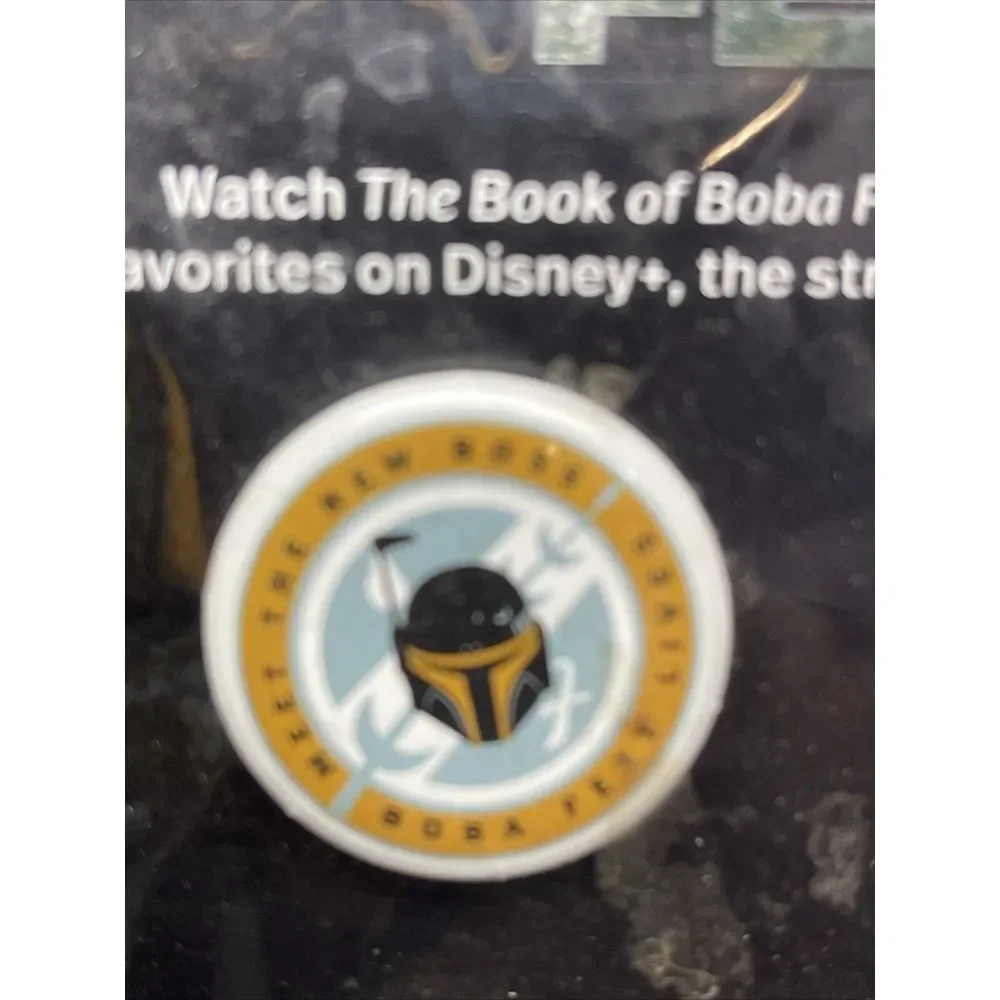 Set of 4 Star Wars Pins The‎ Book of Boba Fett Disney+ Brand New FREE SHIPPING